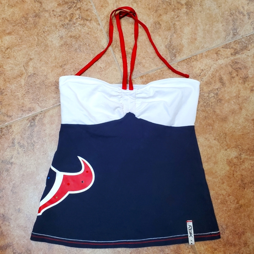 Houston Texans Football Reebok Halter / Tube Top Sz S
